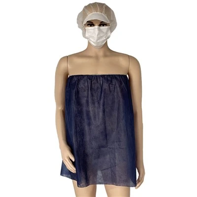 Váy tắm dùng một lần đa năng Áo choàng tắm dạng ống dành cho nữ Spa Xông hơi quấn cơ thể Bánh quế tắm bằng vải không dệt Polypropylene cho cửa hàng làm đẹp
